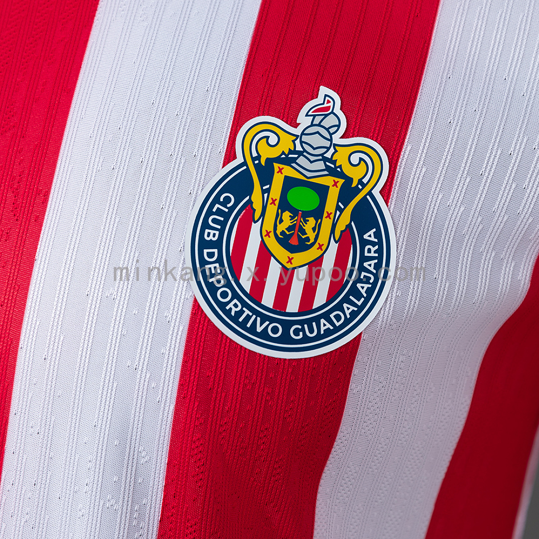Chivas Guadalajara 26/27 Home Replica Player Version Jersey S-3XL 6