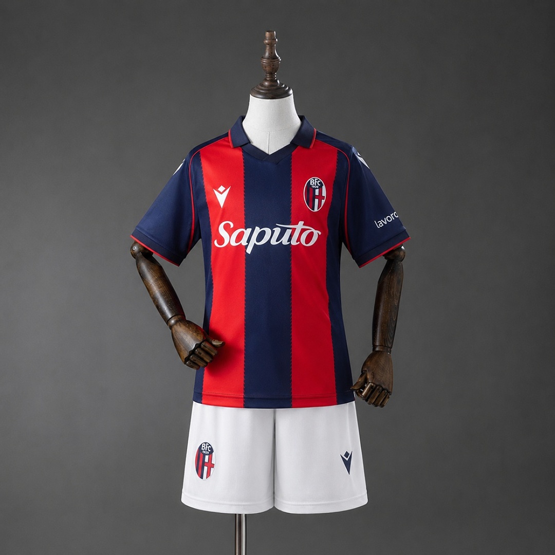 Bologna 26/27 Home Kids Kit Size 16-28