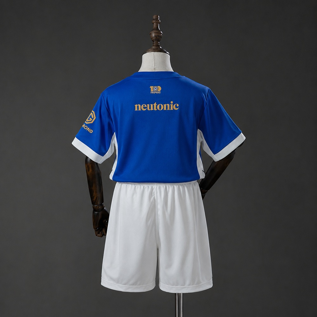 Portsmouth 26/27 Home Kids Kit Size 16-28 2