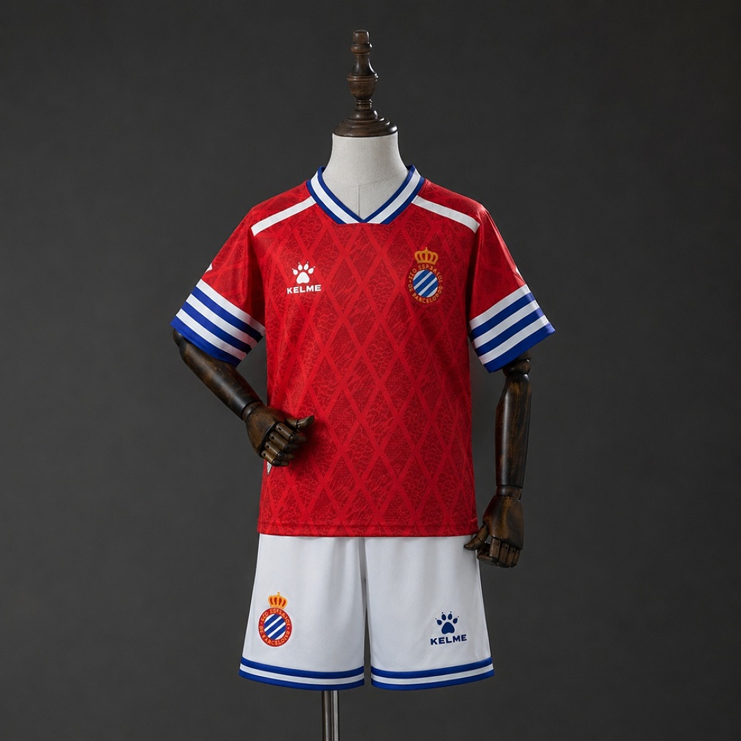 RCD Espanyol 26/27 Away Kids Kit Size 16-28 3