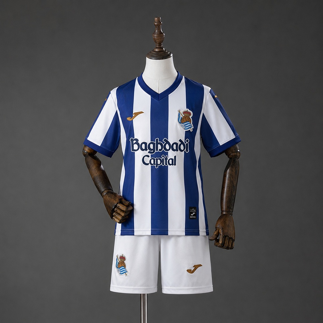 Real Sociedad 26/27 Home Kids Kit Size 16-28