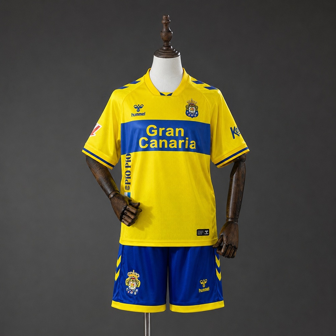 UD Las Palmas 26/27 Home Kids Kit Size 16-28 3