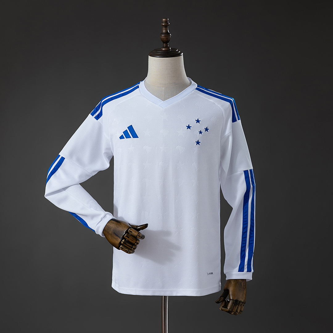 Cruzeiro 26/27 Away Long Sleeve Jersey S-4XL 2