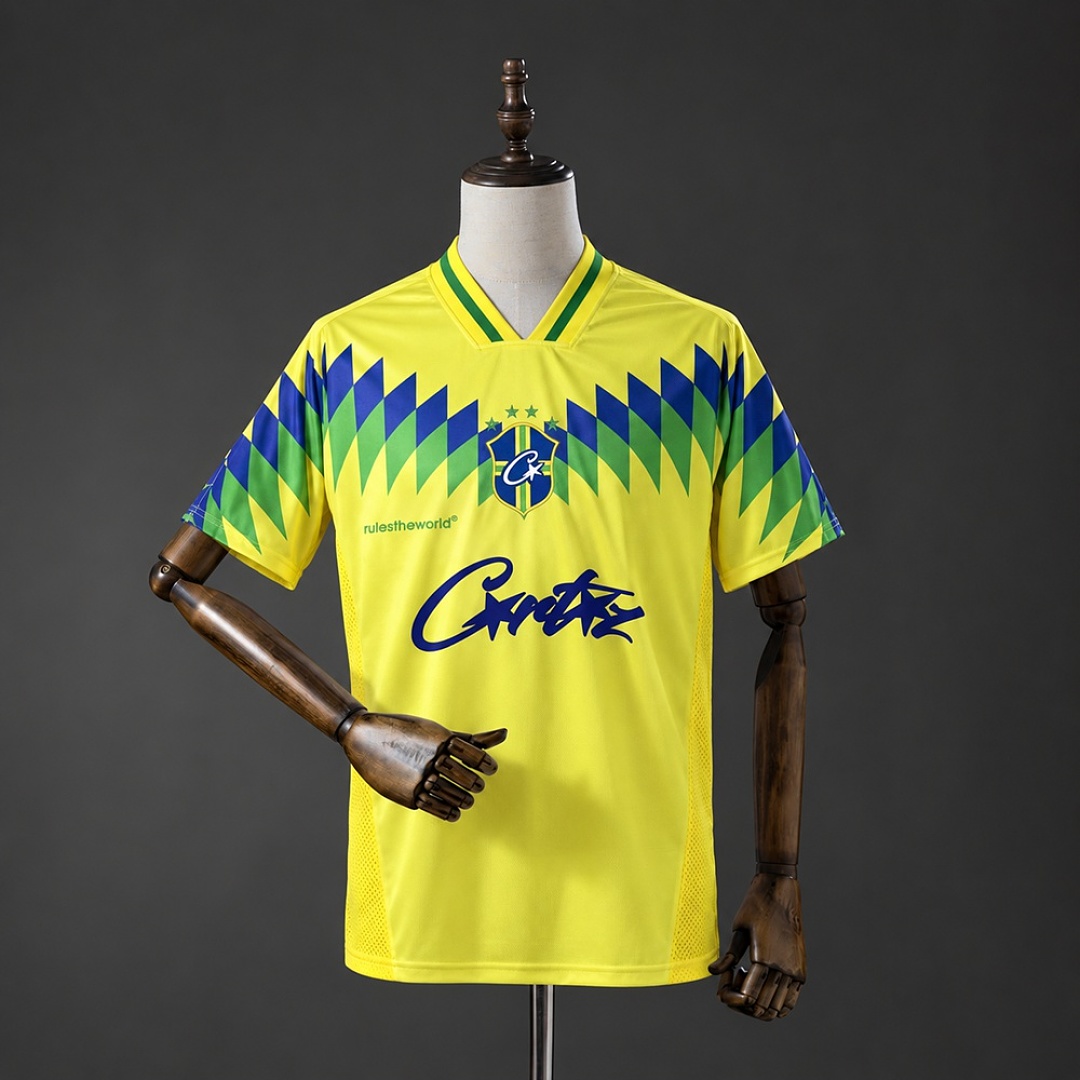 Brazil 1995 Home Corteiz Retro Jersey S-XXL