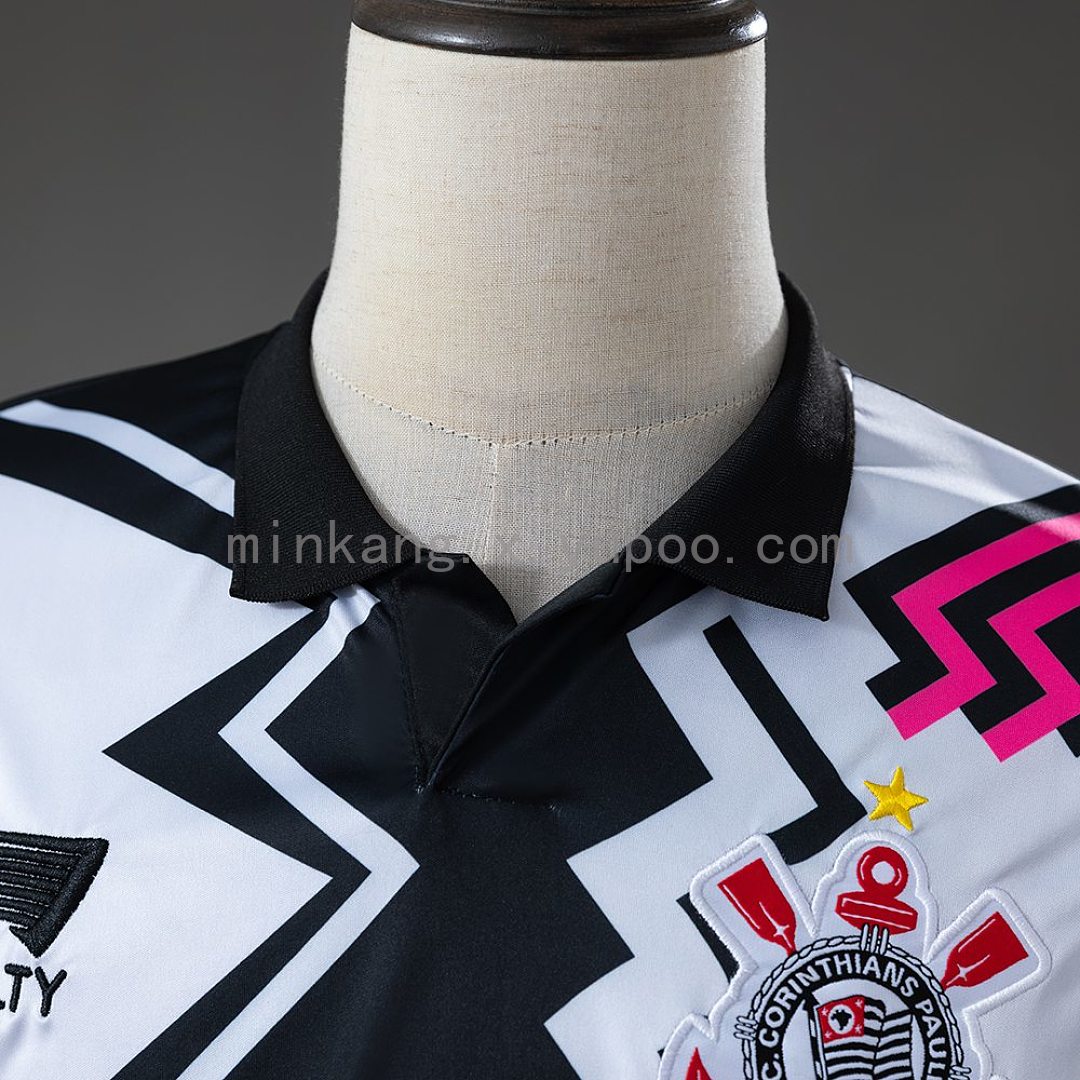 Corinthians 1995 Away Retro Goalkeeper Jersey S-XXL 7