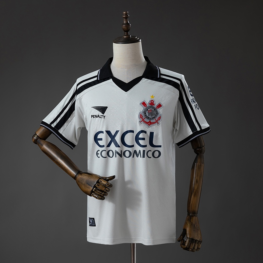 Corinthians 1998 Home Retro Jersey S-XXL 2