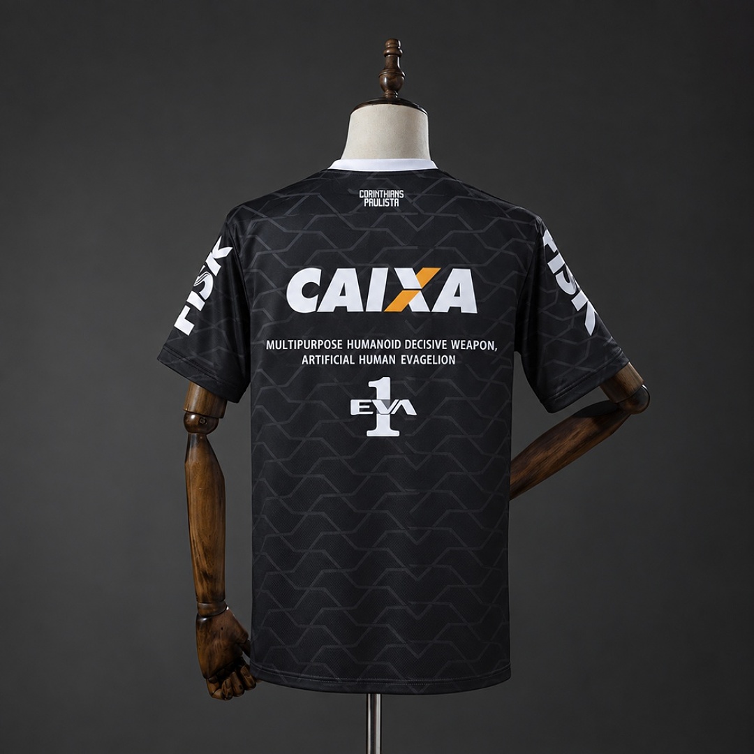 Corinthians 2012 Away HUMAN EVAGELION Retro Jersey S-XXL 2