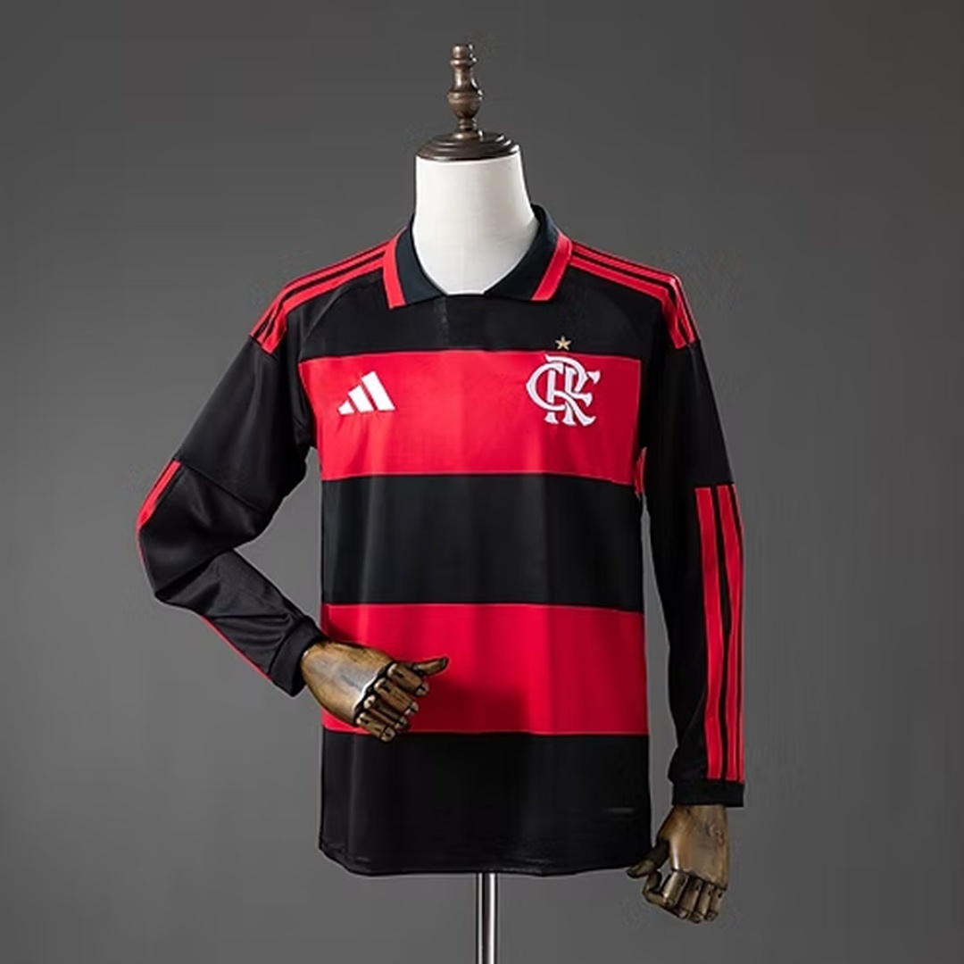 Flamengo 26/27 Home Long Sleeve Jersey S-4XL 3