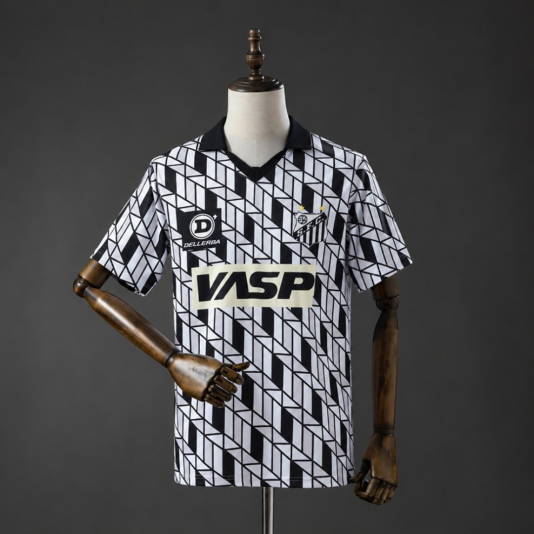 Santos 1990 Away Retro Jersey S-XXL