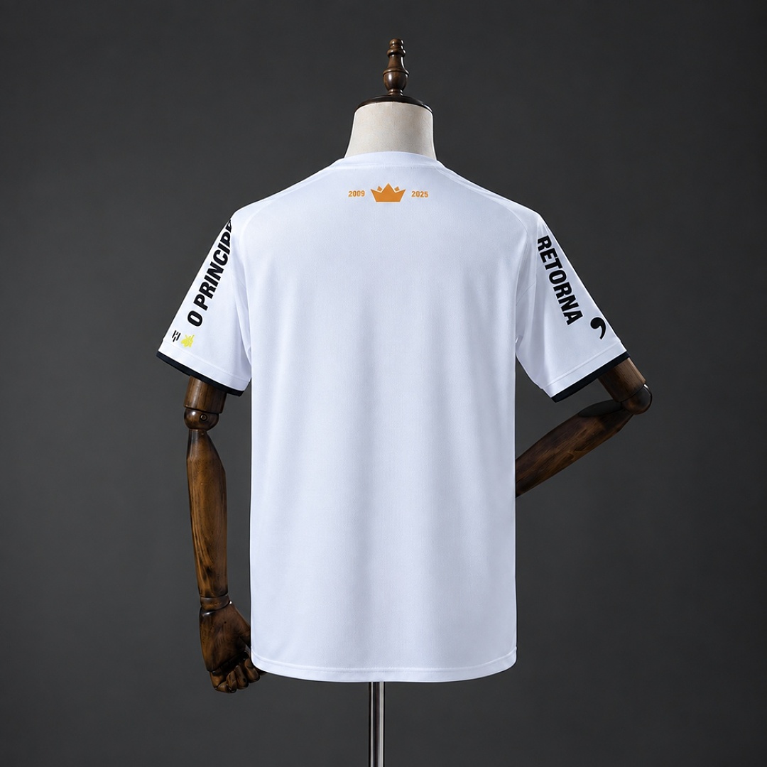 Santos 2008 White special edition Retro Jersey S-XXL 2