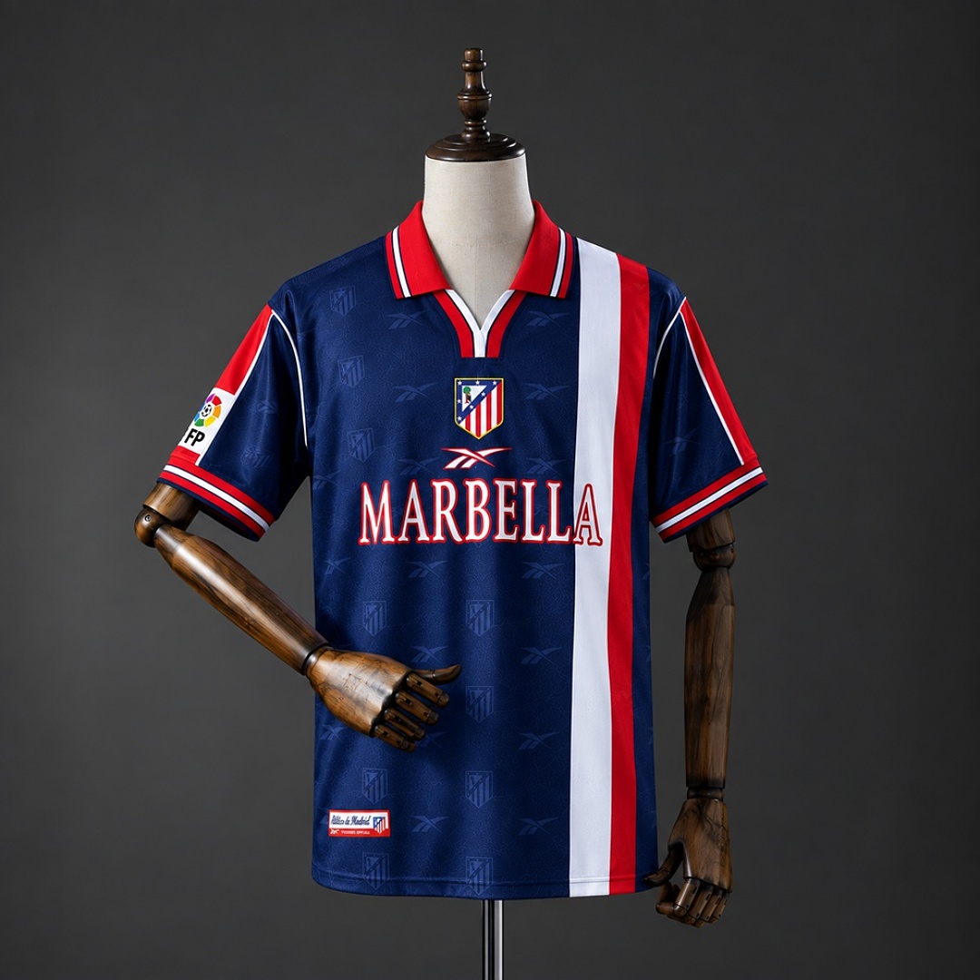 Atletico Madrid 98/99 Away Retro Jersey S-XXL