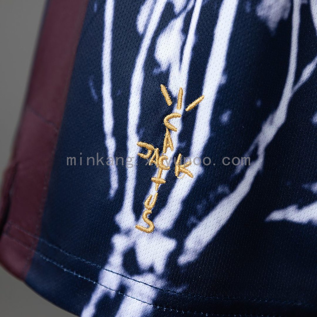 Barcelona 00/01 Home Retro Skeleton Shorts S-XXL 4