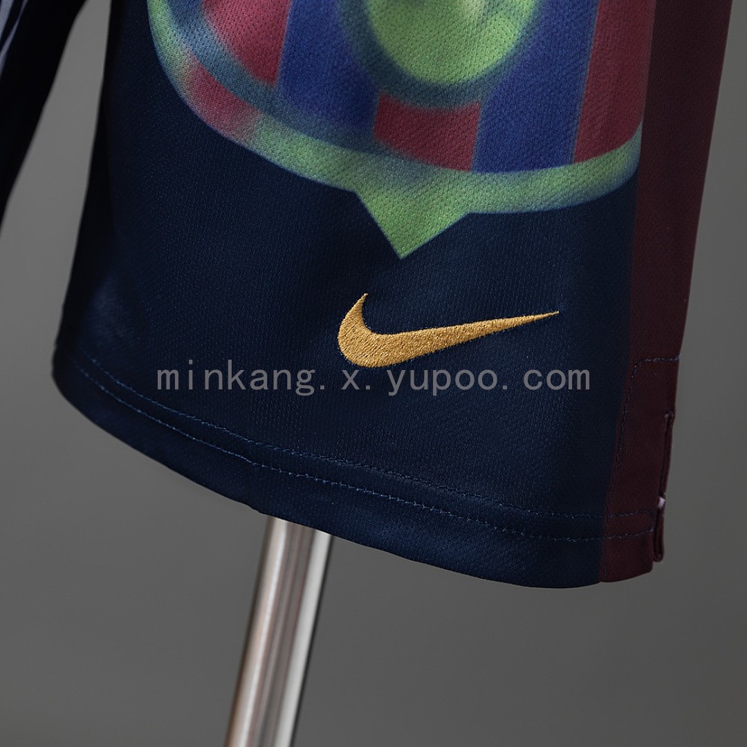 Barcelona 00/01 Home Retro Skeleton Shorts S-XXL 5