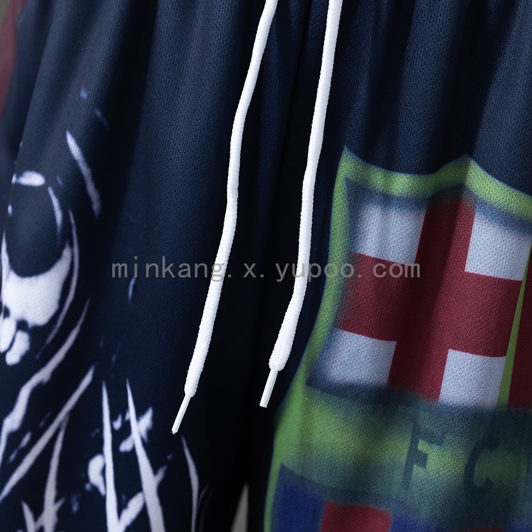 Barcelona 00/01 Home Retro Skeleton Shorts S-XXL 6