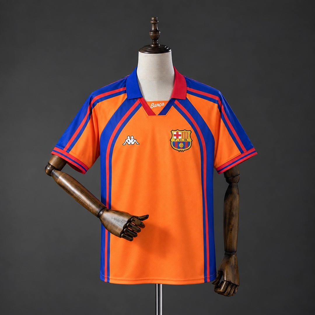 Barcelona 1998 Away Retro Jersey S-XXL 3
