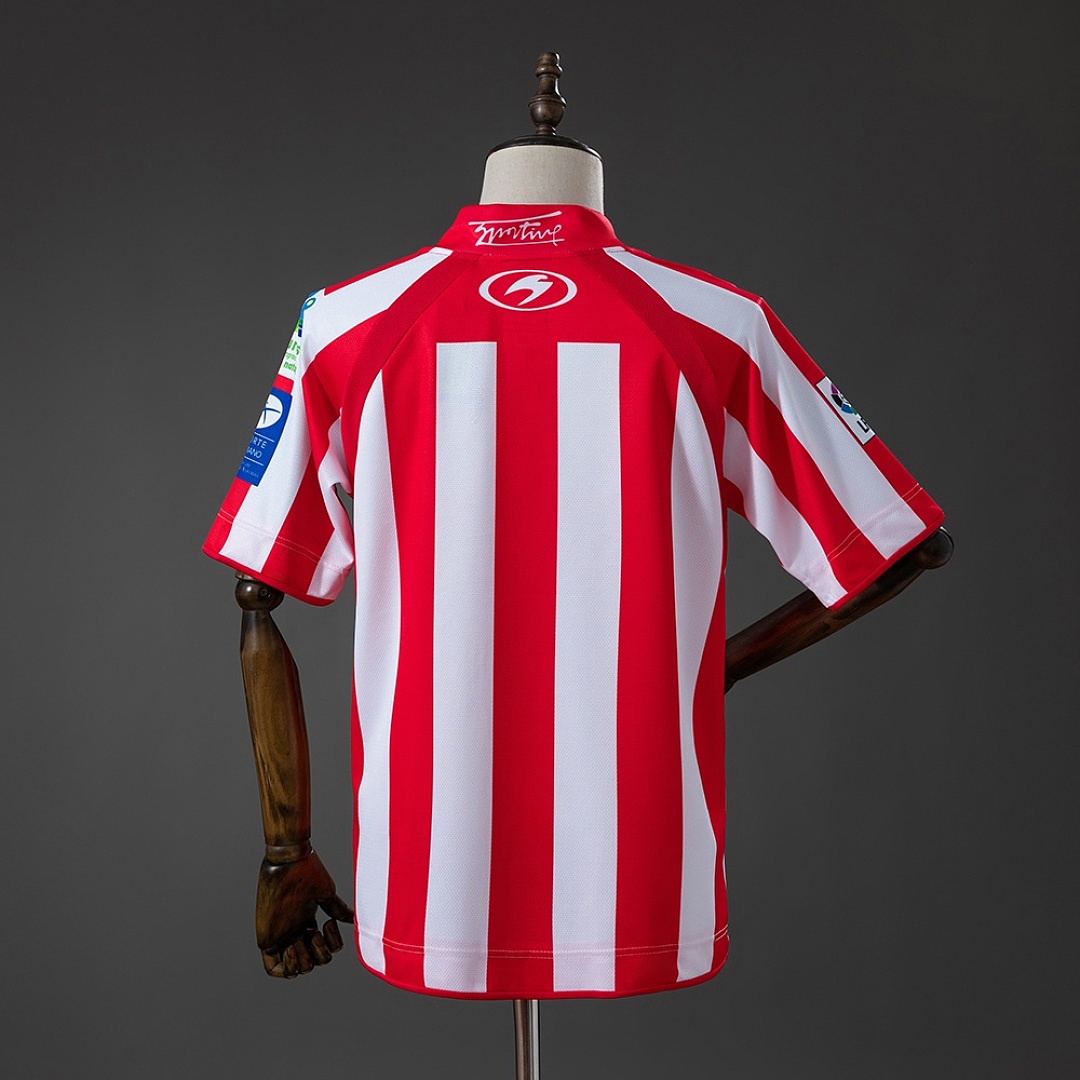 Retro Sporting Gijon 08/09 Home Size S-XXL 2