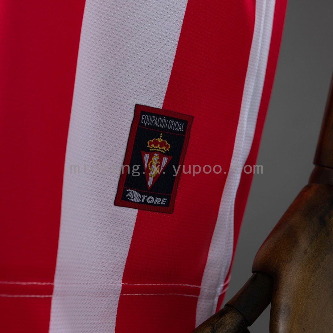 Retro Sporting Gijon 08/09 Home Size S-XXL 9