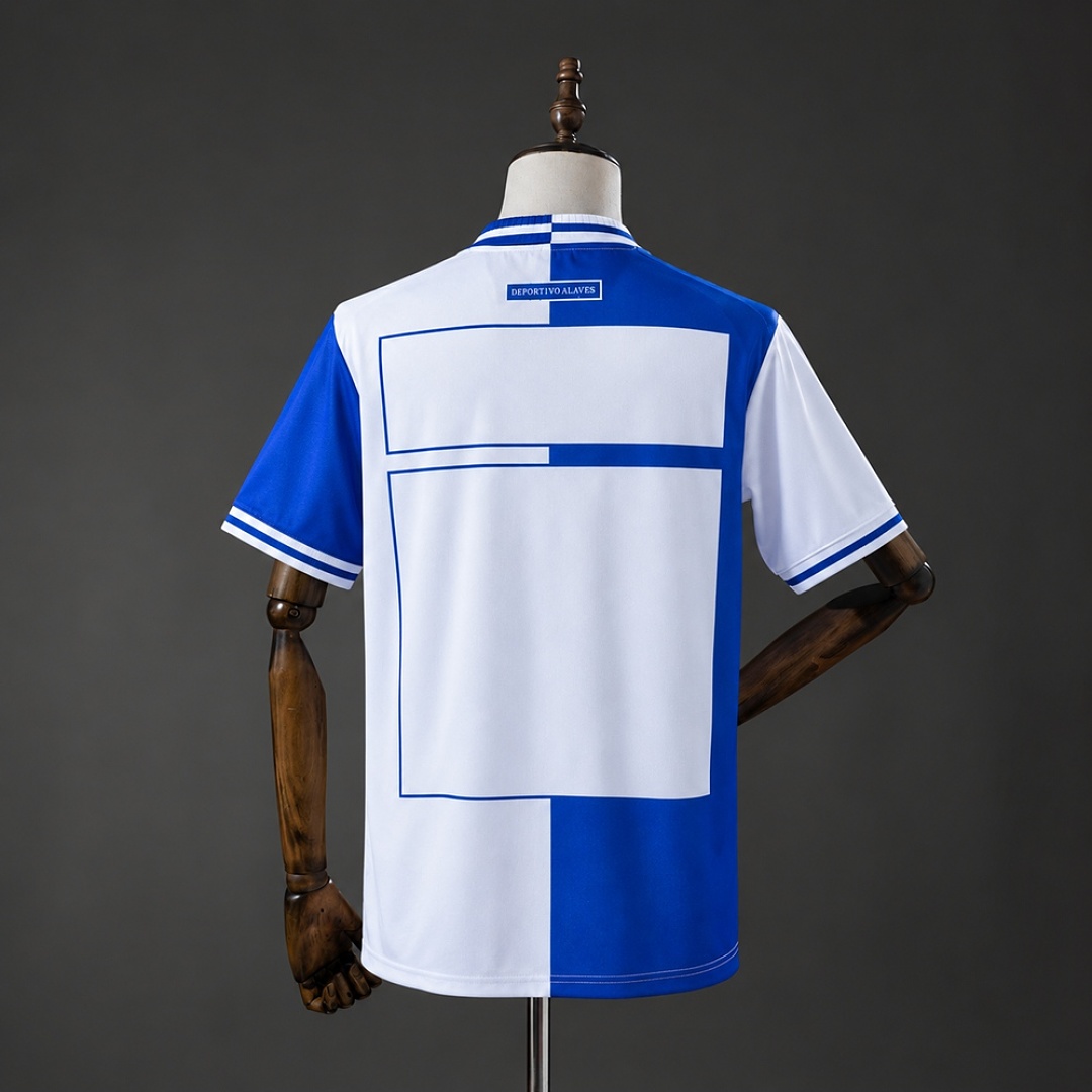 Retro Deportivo Alaves 00/01 Home Jersey S-XXL 2