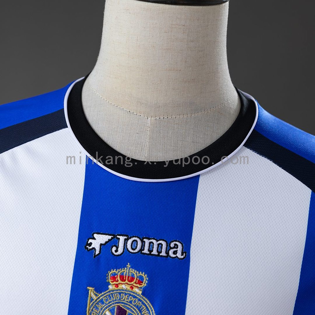 Retro Deportivo de La Coruna 01/02 Home Jersey S-XXL 5