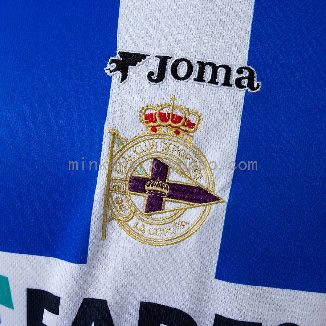 Retro Deportivo de La Coruna 02/03 Home Jersey S-XXL 4