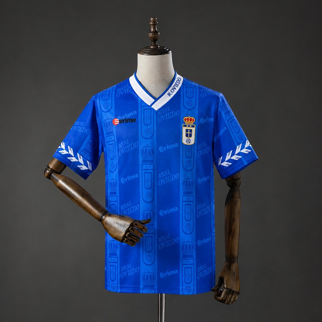 Retro Real Oviedo 98/99 Home Jersey S-XXL