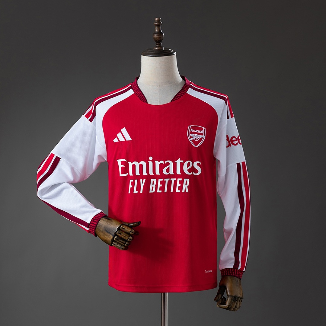 Arsenal 26/27 Home Long Sleeve Jersey S-4XL
