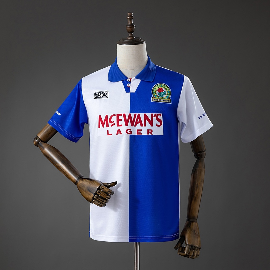 Blackburn Rovers 94/95 Home Retro Jersey S-XXL