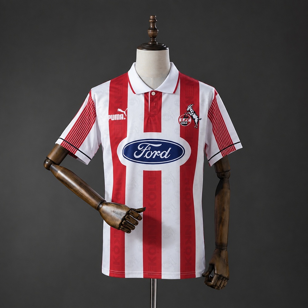 FC Köln 95/96 Home Retro Jersey S-XXL