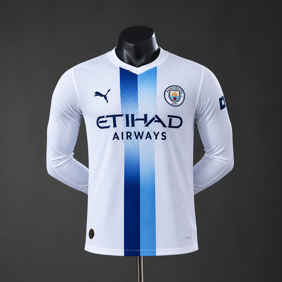 Manchester City 26/27 Third Away Long Sleeve Jersey Player Version S-XXL