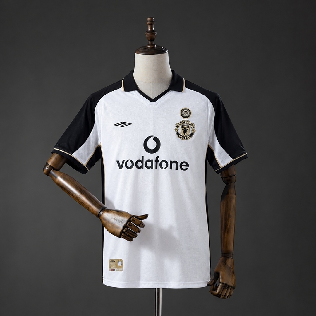 Manchester United 01/02 Centenary Reversible Away And Third Retro Jersey S-XXL 3