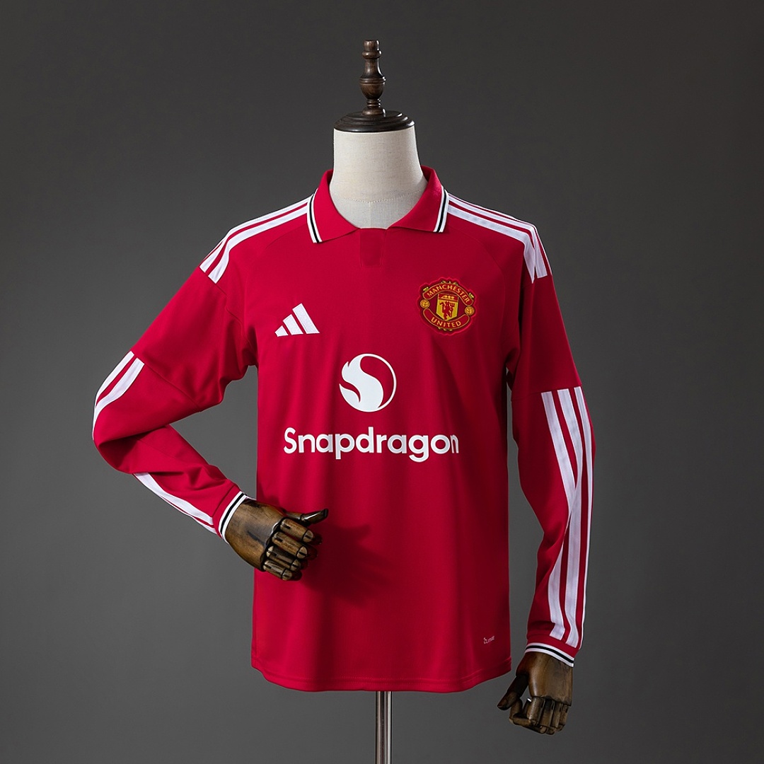 Manchester United 26/27 Home Long Sleeve Jersey S-4XL 3