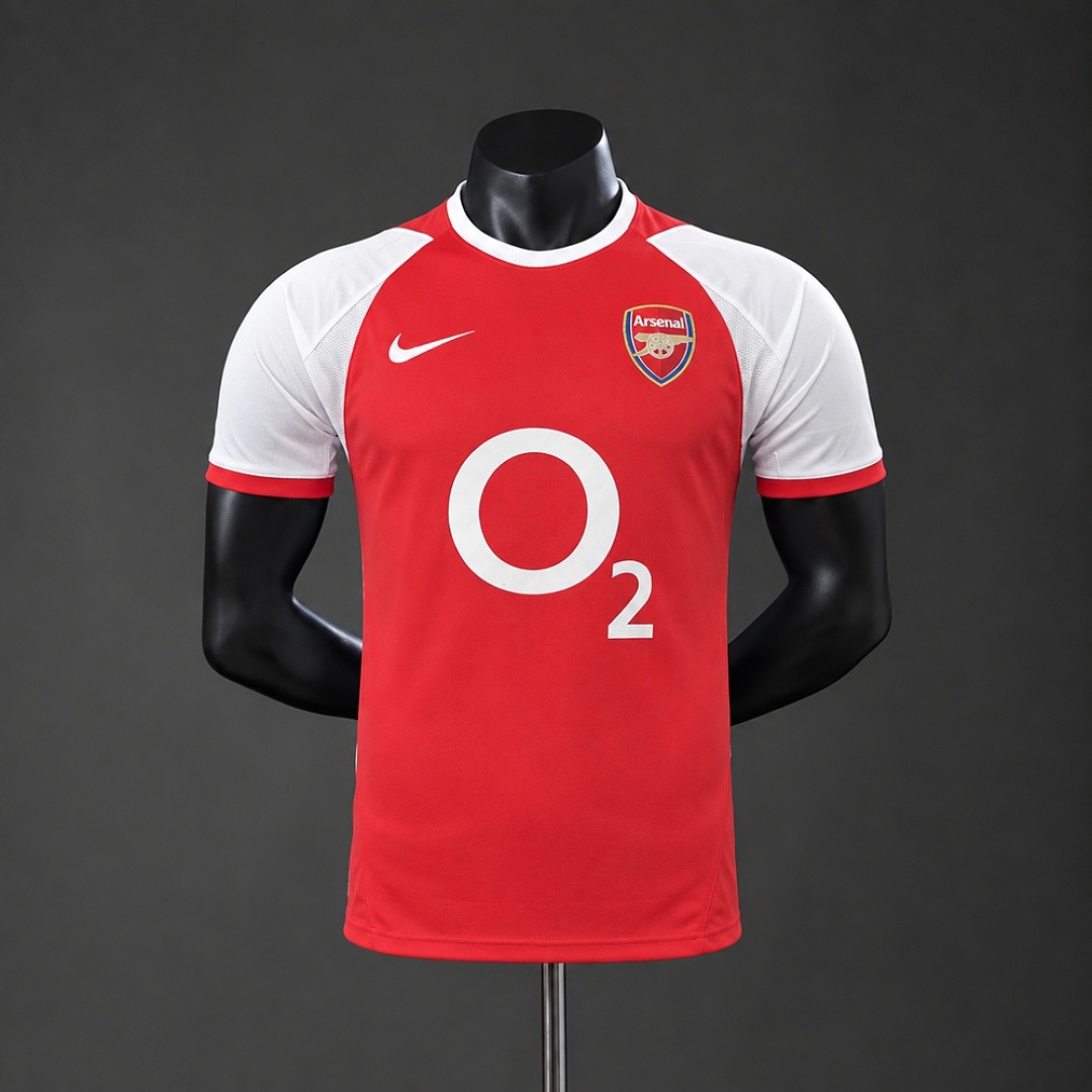 Retro Arsenal 02/03 home Player Version Jersey S-XXL 3