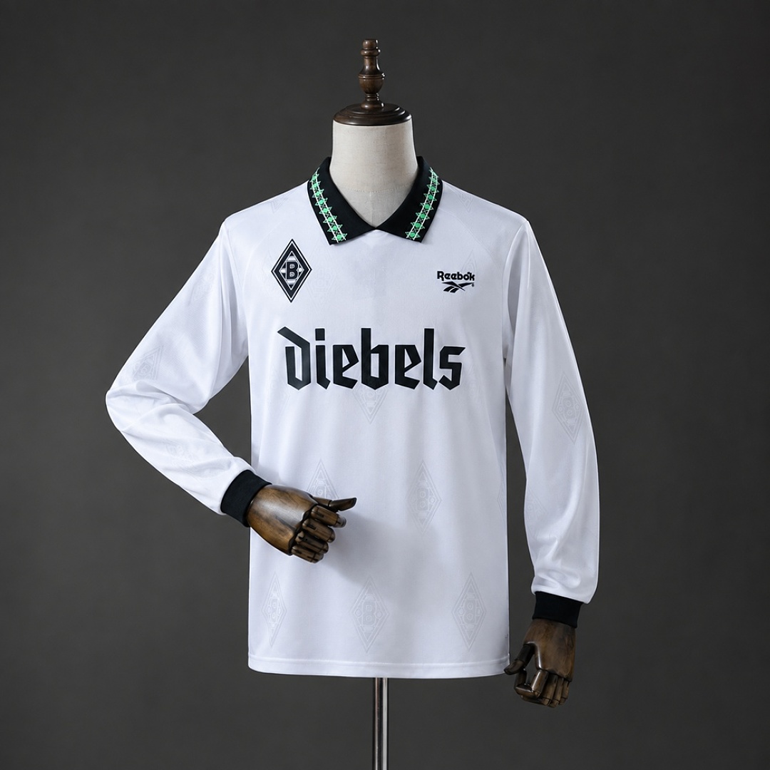 Retro SV Werder Bremen 95/96 Home Long Sleeve Jersey S-XXL