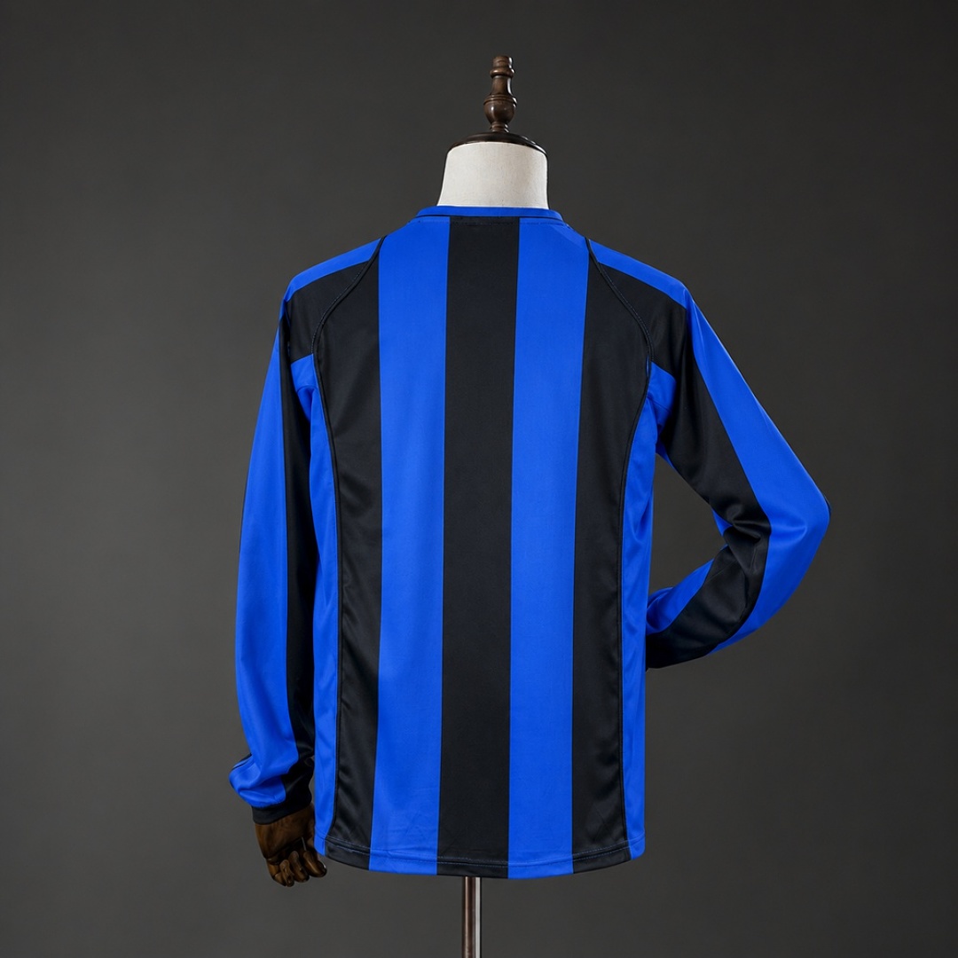Inter Milan 04/05 Home Long Sleeves Retro Jersey S-XXL 2