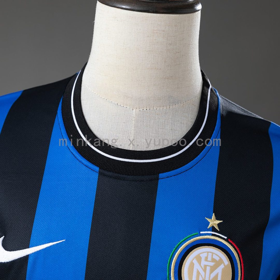Inter Milan 2010 Home Long Sleeves Retro Jersey S-XXL 5