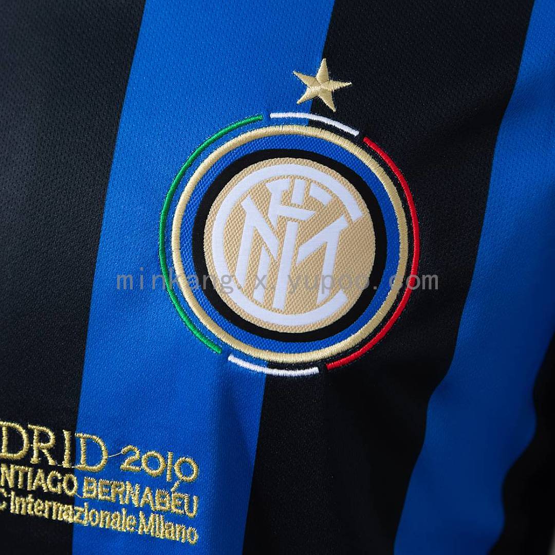 Inter Milan 2010 Home Long Sleeves Retro Jersey S-XXL 10