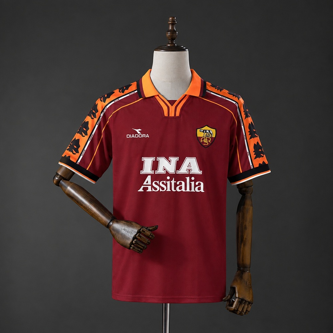 Roma 98/99 Home Retro Jersey S-XXL