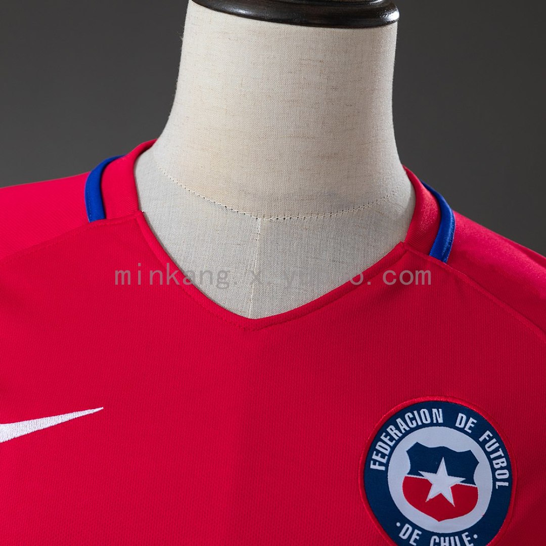Chile 16/17 Home Retro JerseyS-XXL 7