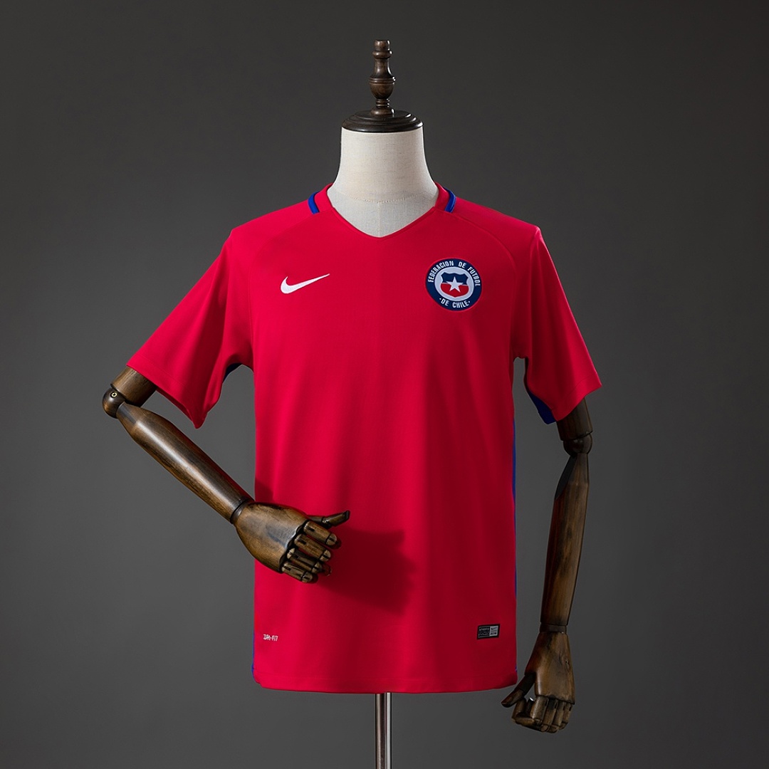 Chile 16/17 Home Retro JerseyS-XXL 9