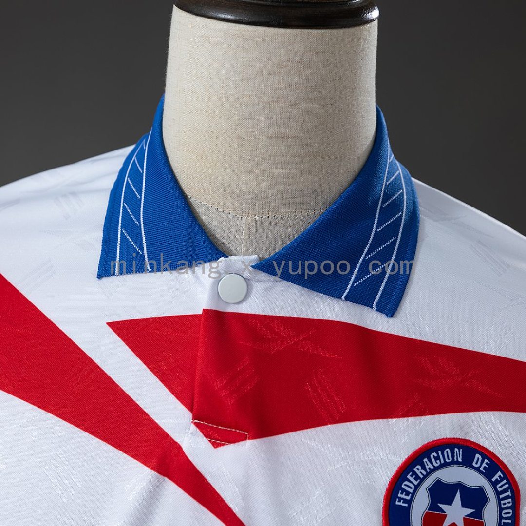 Chile 1998 Away Retro Jersey S-XXL 4