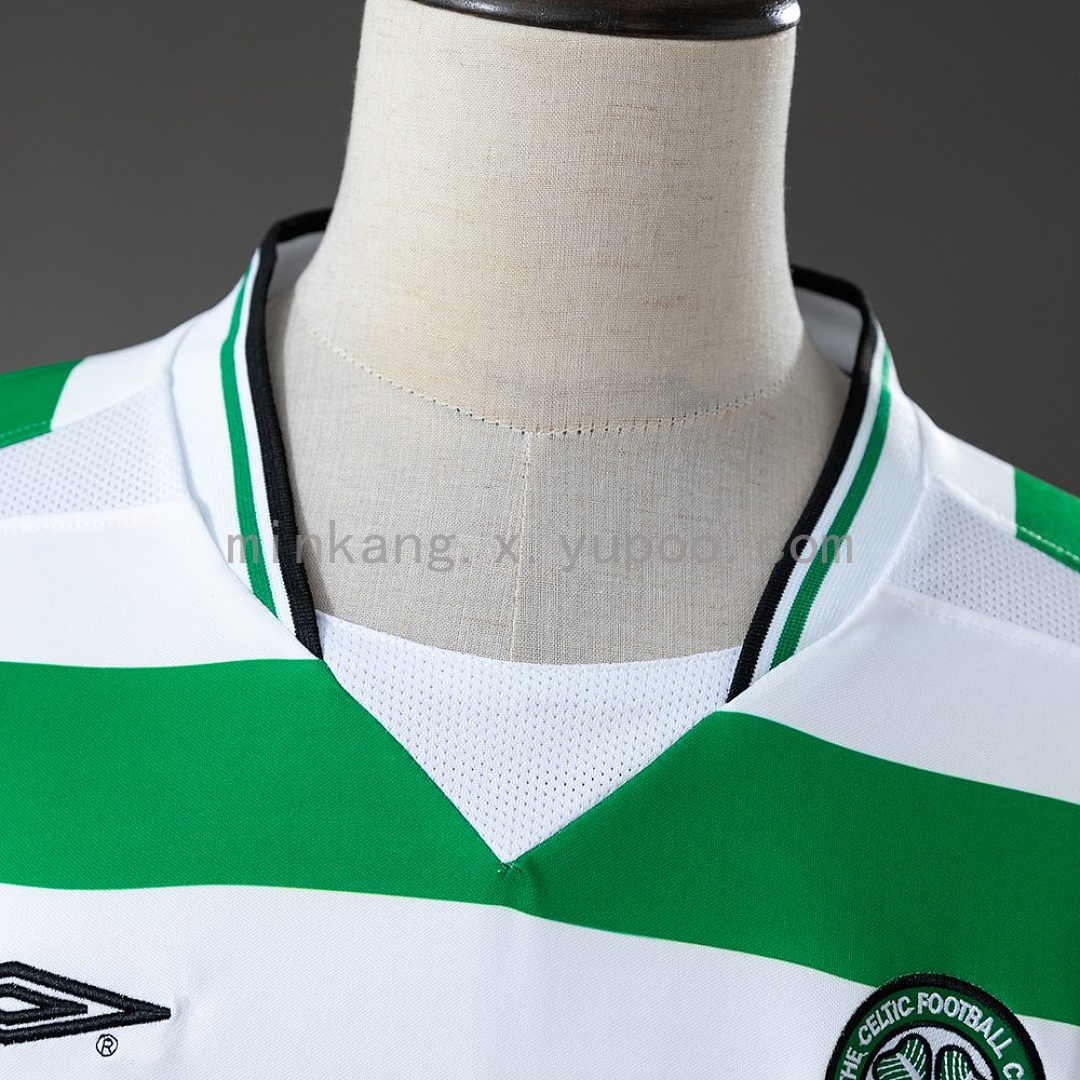 Celtic 01/03 Home Retro Jersey S-XXL 4