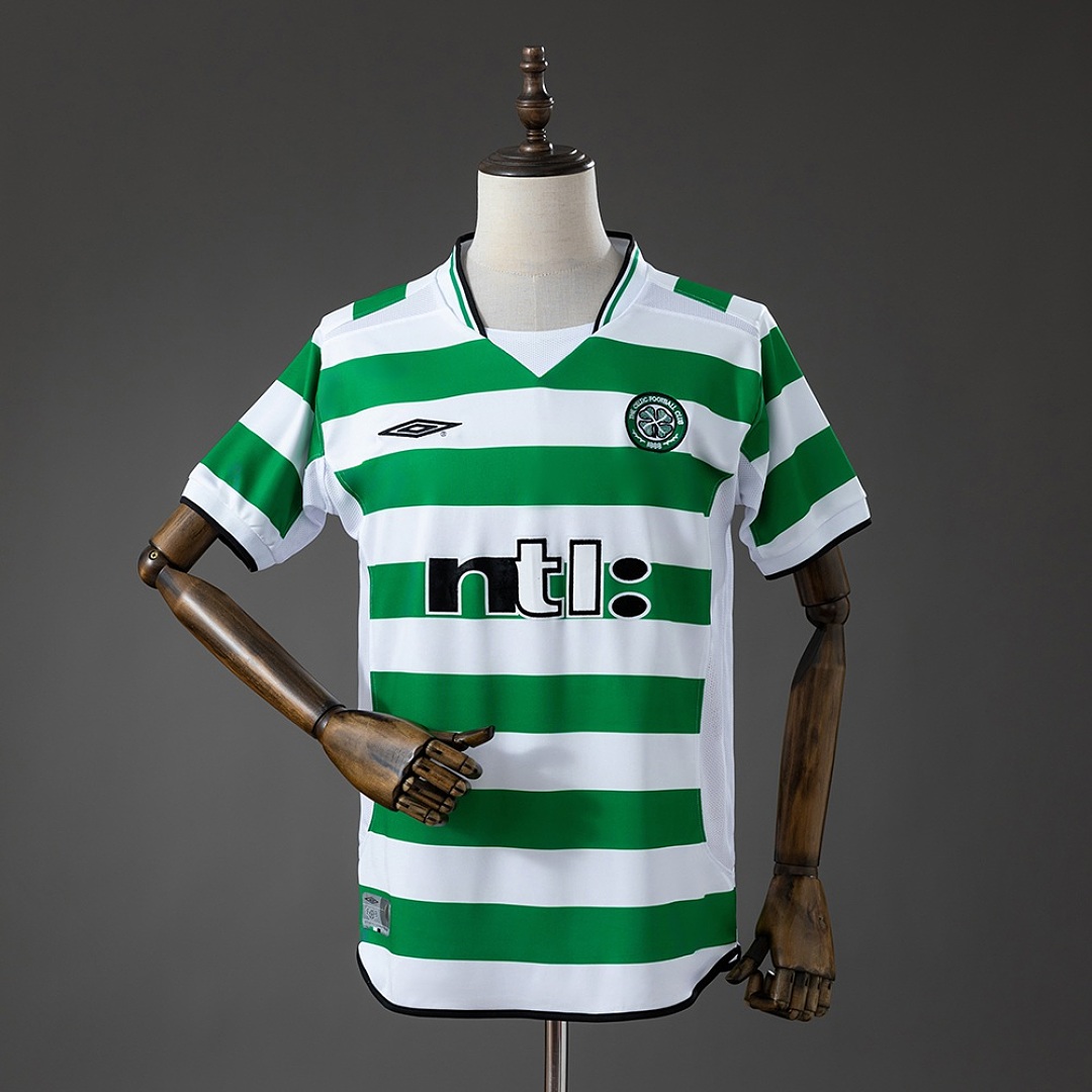 Celtic 01/03 Home Retro Jersey S-XXL 2