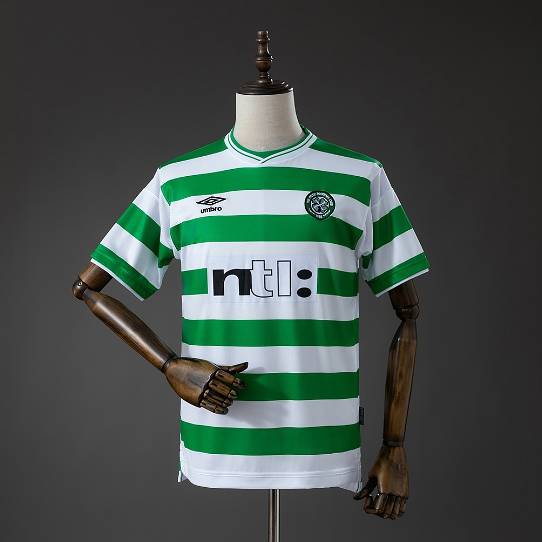 Celtic 99/00 Home Retro Jersey S-XXL 2