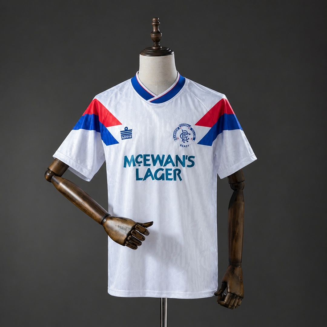 Rangers 90/92 Away Retro Jersey S-XXL 2