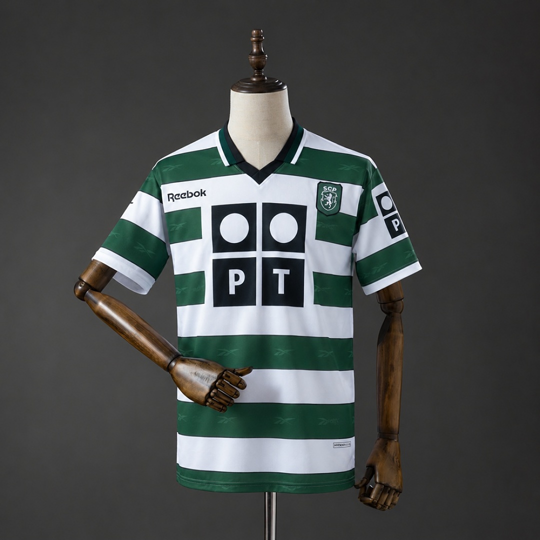 Sporting CP 00/01 Home Retro Jersey S-XXL 3