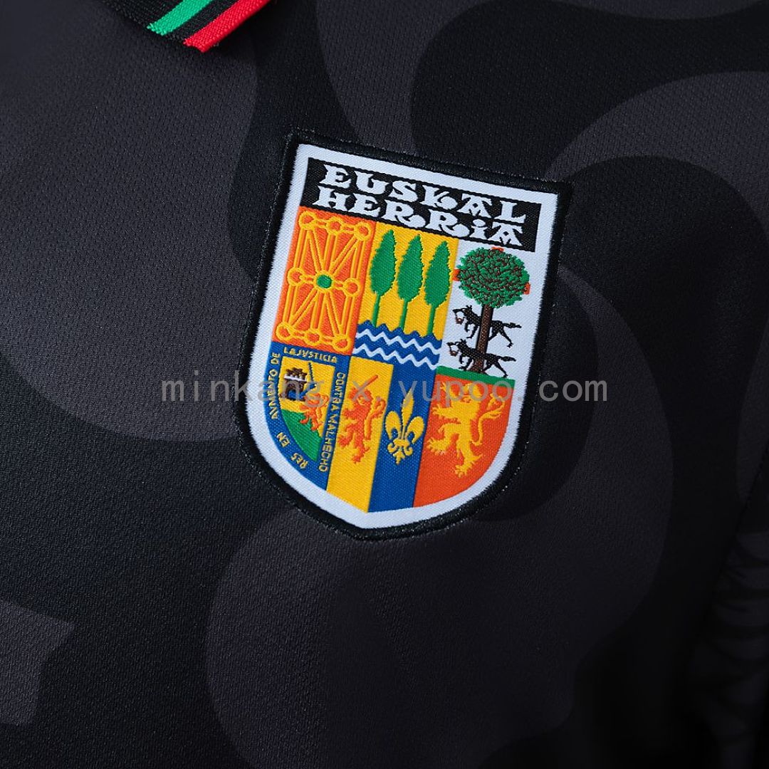Euskal Herria 90s Retro Black Jersey S-XXL 3
