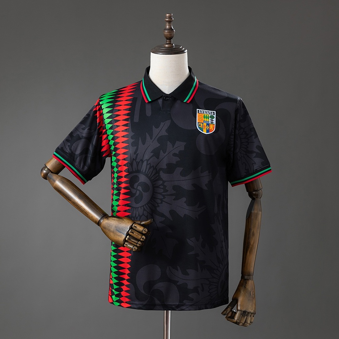 Euskal Herria 90s Retro Black Jersey S-XXL