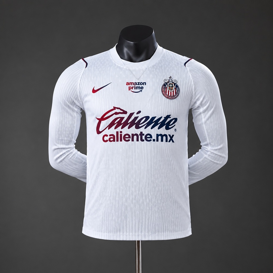 Chivas Guadalajara 26/27 Away Player Version Long Sleeved Jersey S-3XL 3