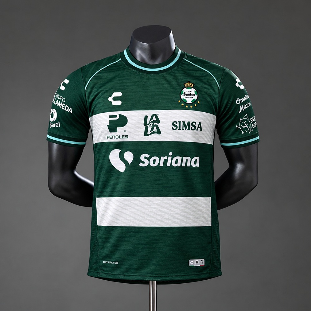 Santos Laguna 26/27 Home Player Version Jersey S-4XL 3