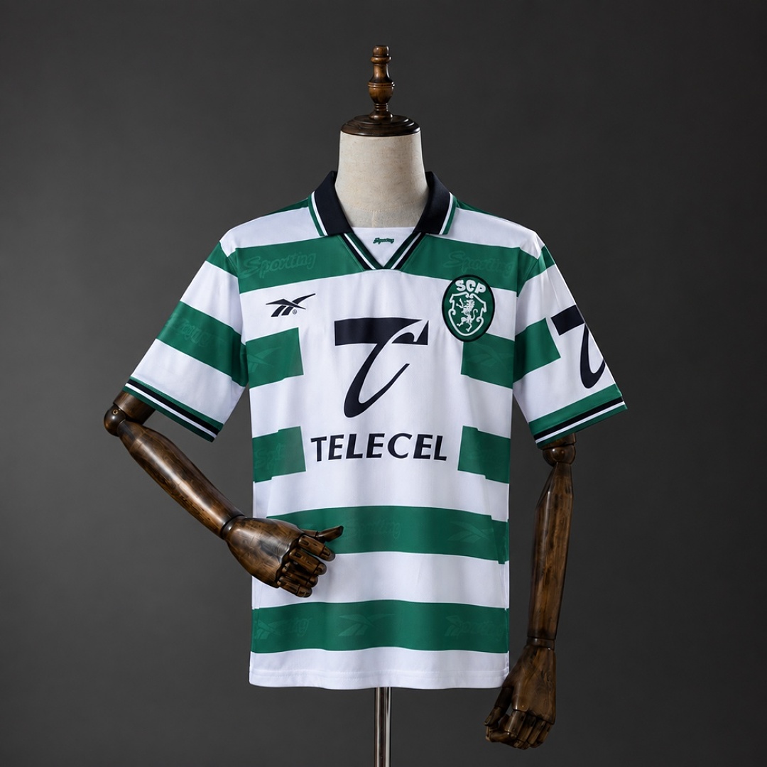 Sporting CP 98/99 Home Retro Jersey S-XXL